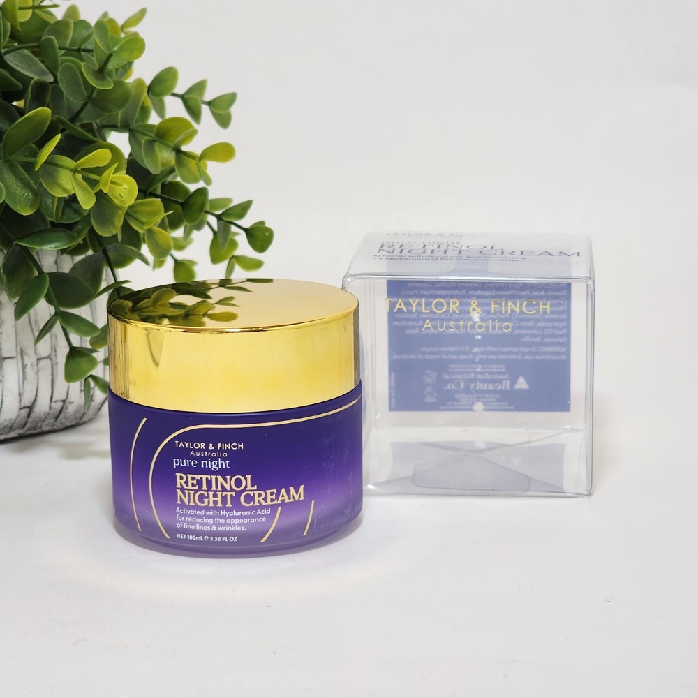 Taylor & Finch Retinol & Hyaluronic Acid Pure Night Cream Fine Lines & Wrinkles